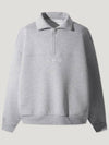 HONORE Overfit Half Zip Up Sweatshirt - IRO - BALAAN 1