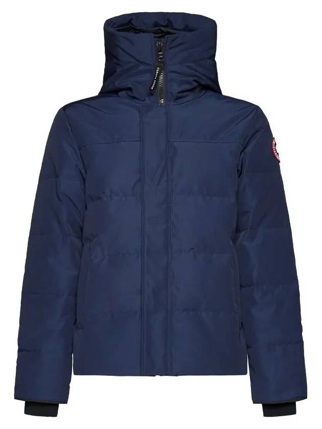 Macmillan Iconic Label Parka Navy - CANADA GOOSE - BALAAN 3