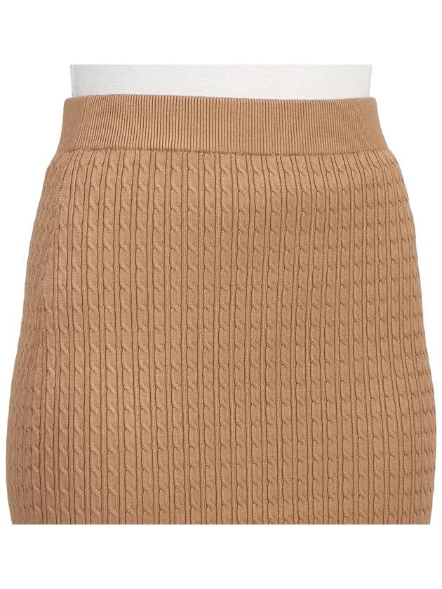 Ginosa Pencil Skirt Camel - MAX MARA - BALAAN 10