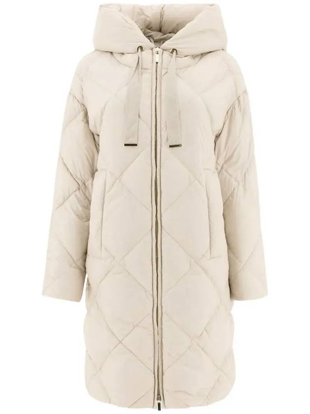 TREFE Quilted Hooded Padded Jacket Sand 2429496075 081 - MAX MARA - BALAAN 2