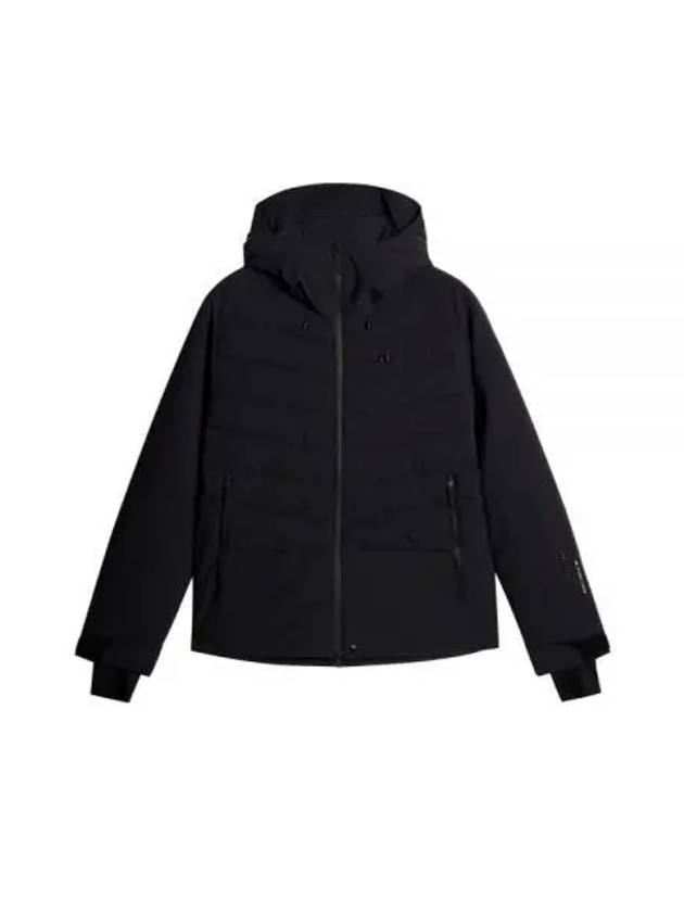 Woody Hooded Jacket Black - J.LINDEBERG - BALAAN 2