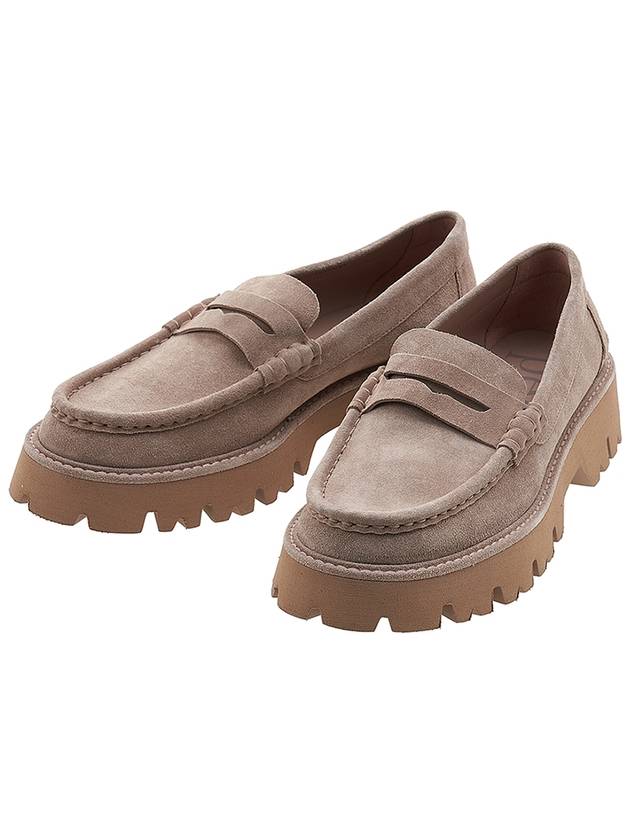 Women's Suede Loafers SEBAS CASTORO DESERT - PEDRO GARCIA - BALAAN 1