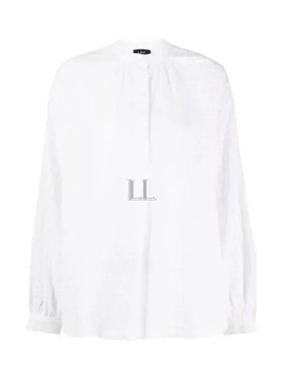 Flora Orphanwork Tartan Blouse White - A.P.C. - BALAAN 2