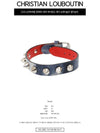 Loubi Link Bracelet Blue - CHRISTIAN LOUBOUTIN - BALAAN 3