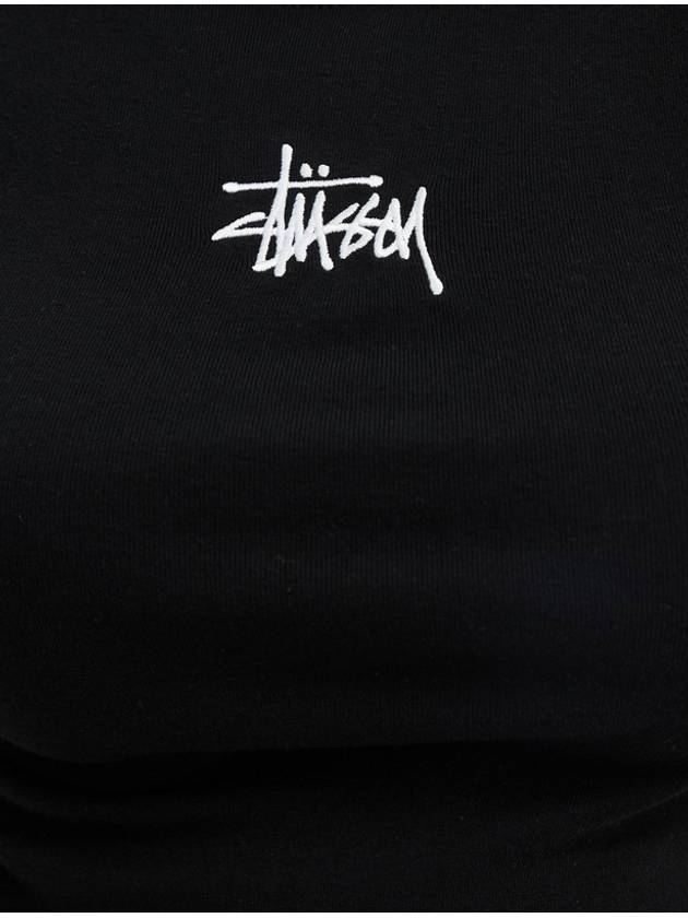 Graffiti Rib Short Sleeve T-Shirt Black - STUSSY - BALAAN 6