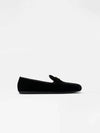 Velvet Loafers Black - PRADA - BALAAN 6