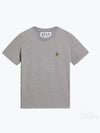 Mini Logo Short Sleeve T-Shirt Grey - GOLDEN GOOSE - BALAAN 2