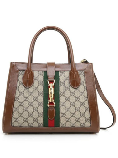 Jackie 1961 Tote Bag Medium Three Stripes Boston 649016 - GUCCI - BALAAN 1