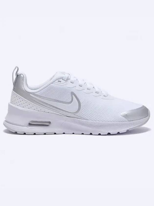 Air Max Nuaxis Low Top Sneakers Pure Platinum White - NIKE - BALAAN 2