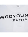 Cotton Back Logo Long Sleeve T-Shirt White - WOOYOUNGMI - BALAAN 6