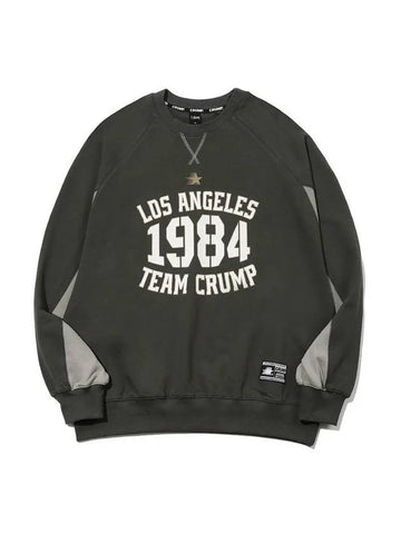 LA 1984 Sweatshirt Charcoal - CRUMP - BALAAN 1