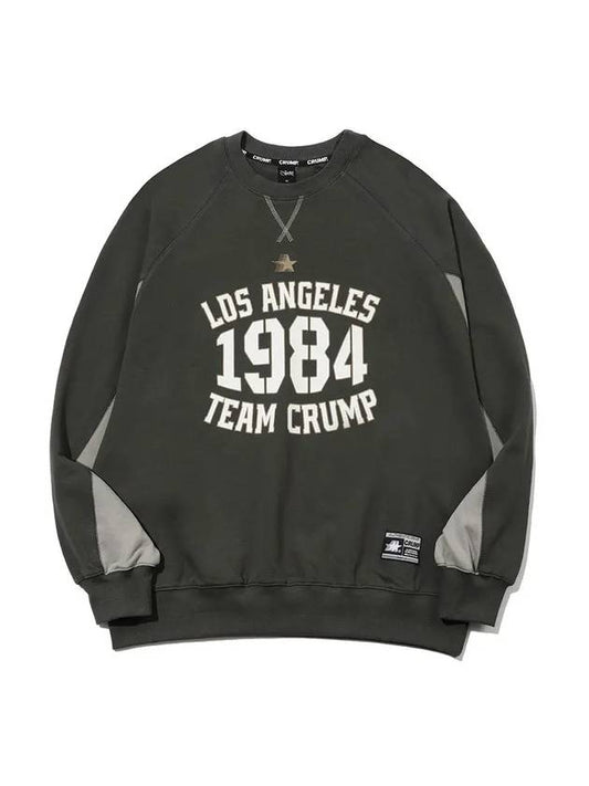 LA 1984 Sweatshirt Charcoal - CRUMP - BALAAN 2