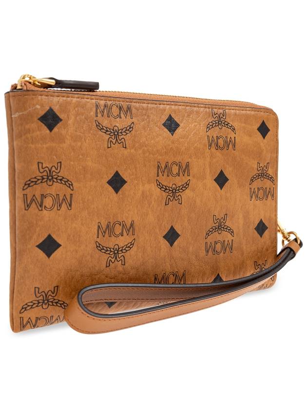 MCM Wallet With Monogram, Men's, Brown - MCM - BALAAN 4