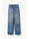 Crystal Oversized Jean Light Blue MJPAM24004BUL - MARC JACOBS - BALAAN 1