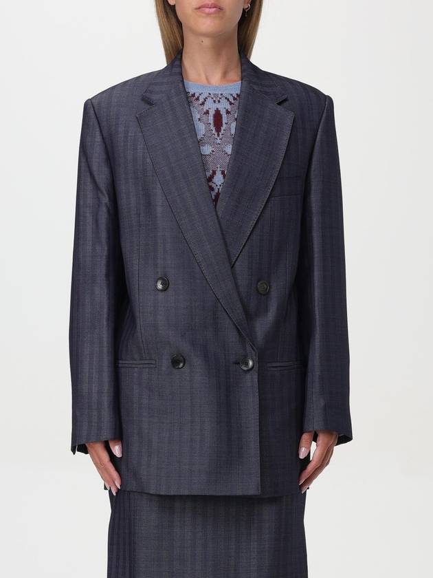 Blazer a doppiopetto Etro gessato - ETRO - BALAAN 1