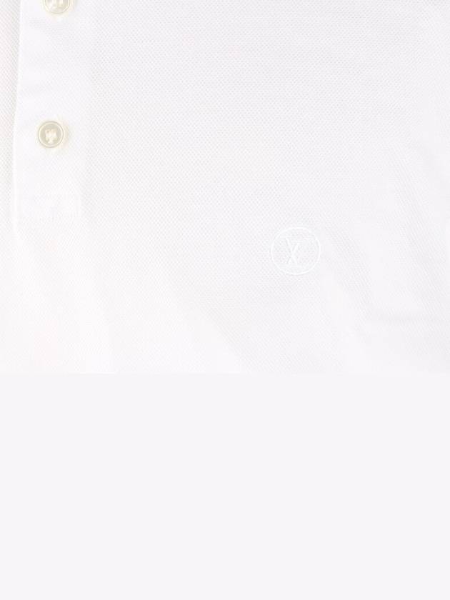 Classic LV Logo Collar White XL - LOUIS VUITTON - BALAAN 7