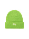 Basic Cuff Beanie Bright Green - STUSSY - BALAAN 2