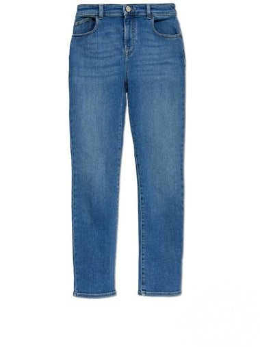 Emporio Armani Jeans Regular Fit, Women's, Blue - EMPORIO ARMANI - BALAAN 1