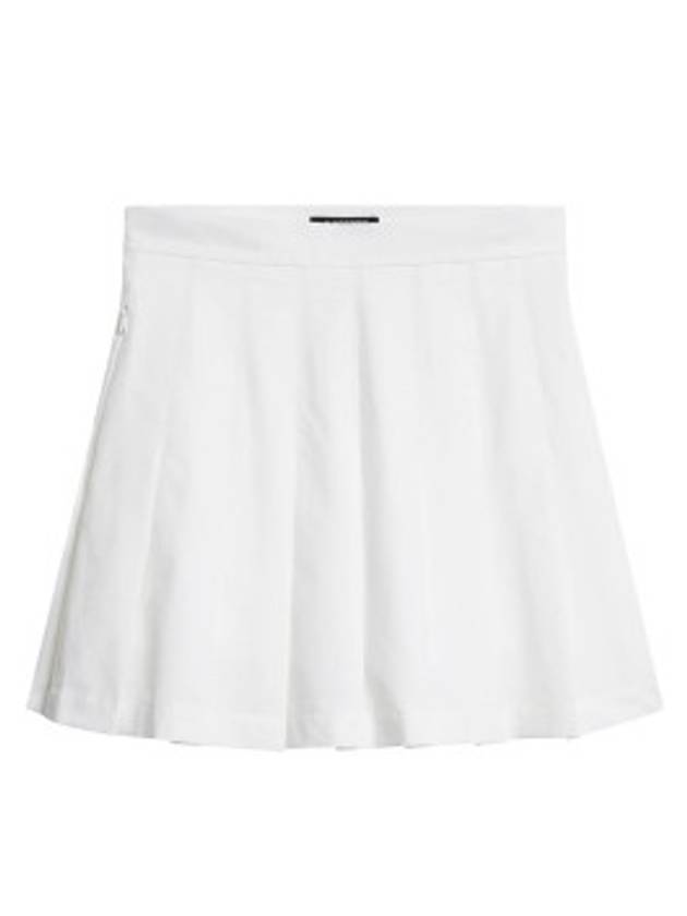 Fay Pleated Skirt White - J.LINDEBERG - BALAAN 4