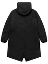 Men's Variant Fishtail Parka Black SW22ICO04BK - SOLEW - BALAAN 3