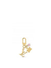 Micro Charms LV Petite Malle Key Holder Gold - LOUIS VUITTON - BALAAN 2