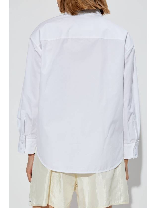 JIL SANDER Classic Shirt, Women's, White - JIL SANDER - BALAAN 4