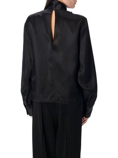 Mm6 Maison Margiela Twist Bow Shirt - MAISON MARGIELA - BALAAN 2