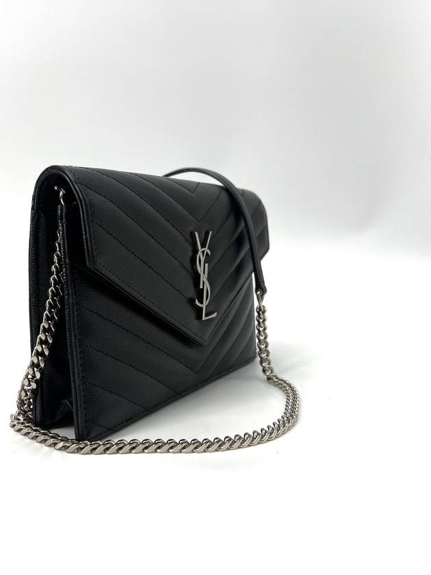 Monogram Envelope WOC Cross Bag 393953 - SAINT LAURENT - BALAAN 3