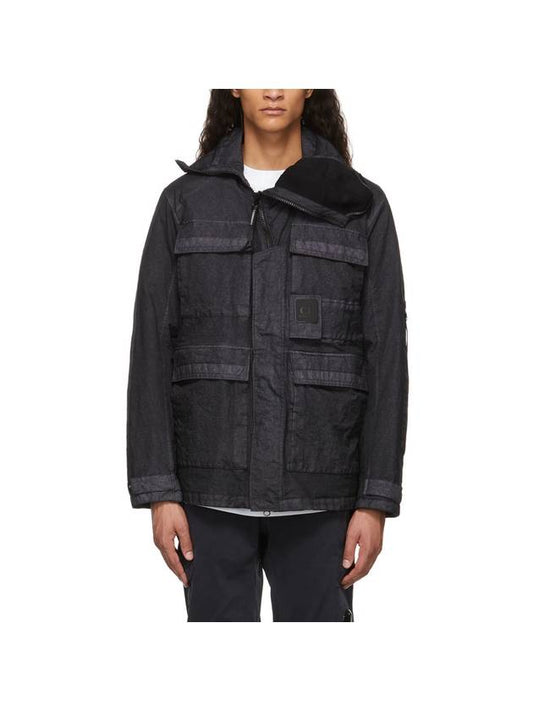 CO-TED logo patch hooded jacket - CP COMPANY - BALAAN 1