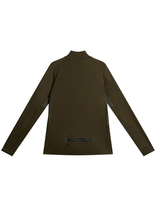 Men's Frank Pro Pack Mid Layer Knit Top Green - J.LINDEBERG - BALAAN 3