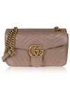 GG Marmont Matelasse Small Shoulder Bag Pink - GUCCI - BALAAN 2