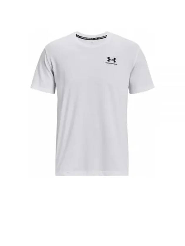 23 Men's UA Logo Embroidered Heavyweight Short Sleeve 1373997 100 EMB SS - UNDER ARMOUR - BALAAN 2