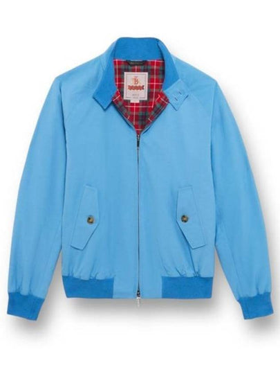 G9 Classic Original Harrington Zip-Up Jacket Blue - BARACUTA - BALAAN 2