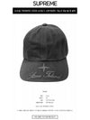 7925901S5 V0029 x Stone Island Denim 6 Panel Ball Cap Black Hat TSH - SUPREME - BALAAN 2