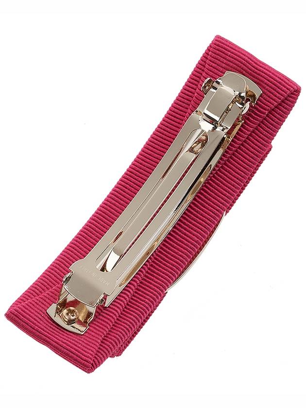 Ferragamo Women's Vara Hair Clip 34 2019 FANDANGO PINK 0759762 - SALVATORE FERRAGAMO - BALAAN 6