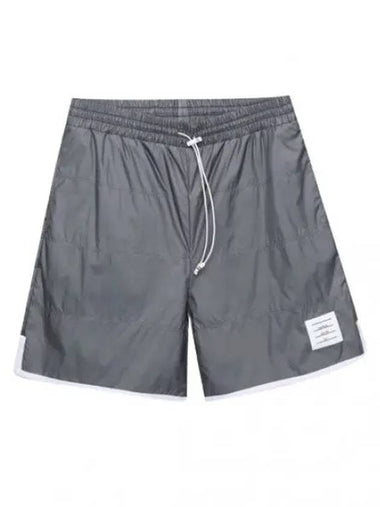 Ripstop Jersey Lining Track Shorts Short Pants - THOM BROWNE - BALAAN 1