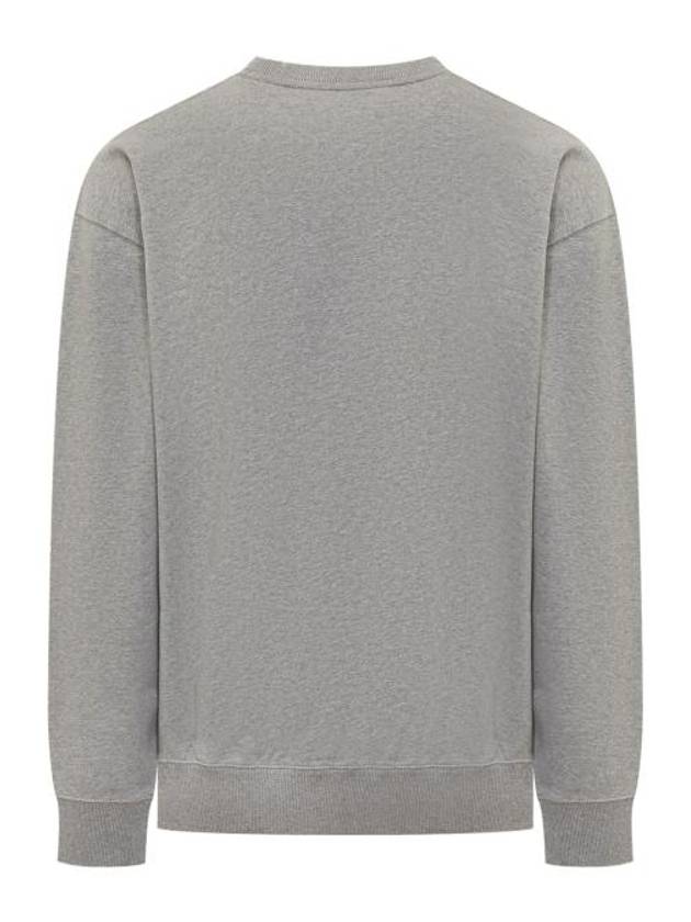 Embroidered Puffin Sweatshirt Mid Grey - JW ANDERSON - BALAAN 3