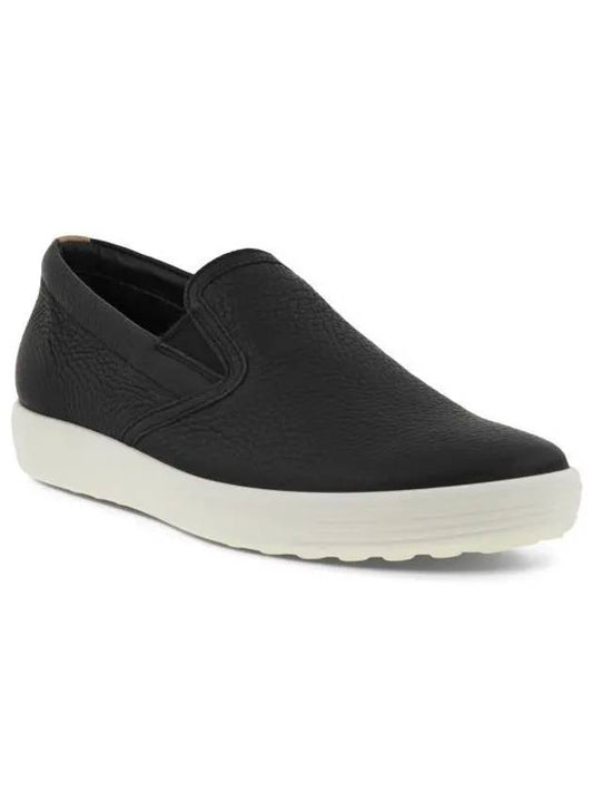 Soft 7 Slip On Black - ECCO - BALAAN 2