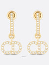 Claire D Lune Earrings Gold - DIOR - BALAAN 3