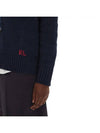 Bear Crew Neck Knit Top Navy - POLO RALPH LAUREN - BALAAN 5