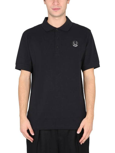 Fred Perry X Raf Simons Polo With Logo - FRED PERRY - BALAAN 1