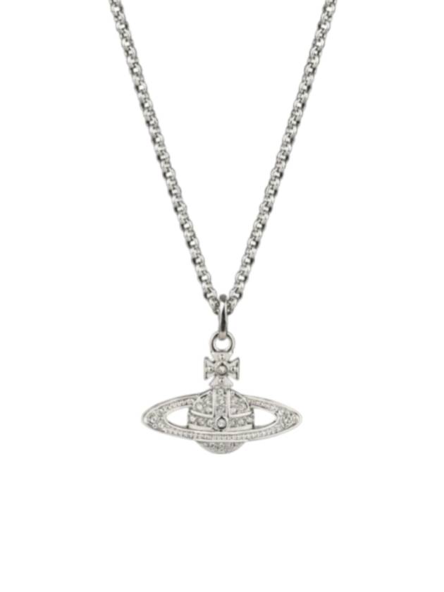 Mini Bas Relief Pendant Necklace Silver - VIVIENNE WESTWOOD - BALAAN 1