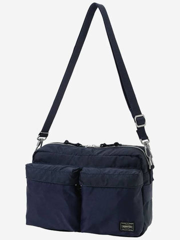 Porter Force shoulder bag small navy blue 855 05457 - PORTER YOSHIDA - BALAAN 1