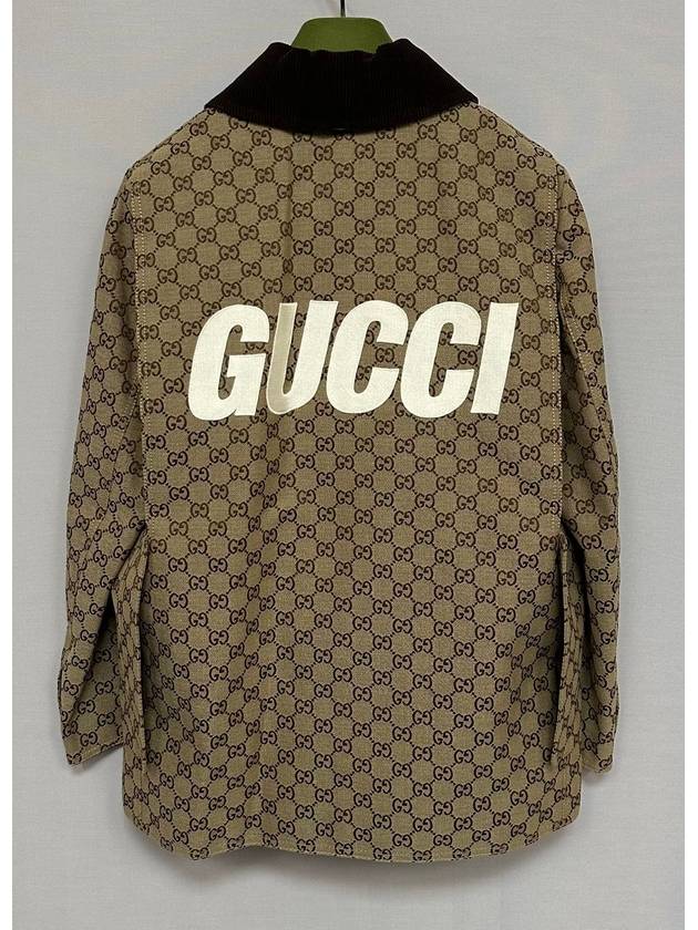 GG cotton blend canvas coat 40 - GUCCI - BALAAN 5