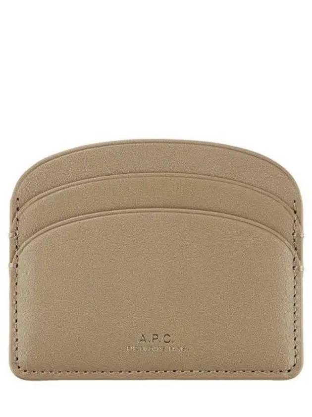 Demi Lune Card Wallet Beige - A.P.C. - BALAAN 2