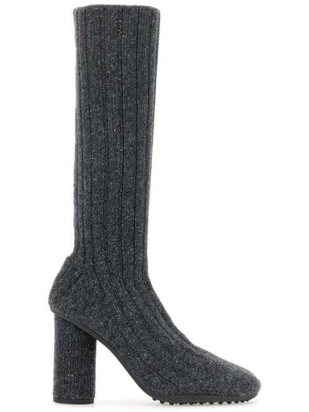 Atomic Knit Long Boots Anthracite - BOTTEGA VENETA - BALAAN 2