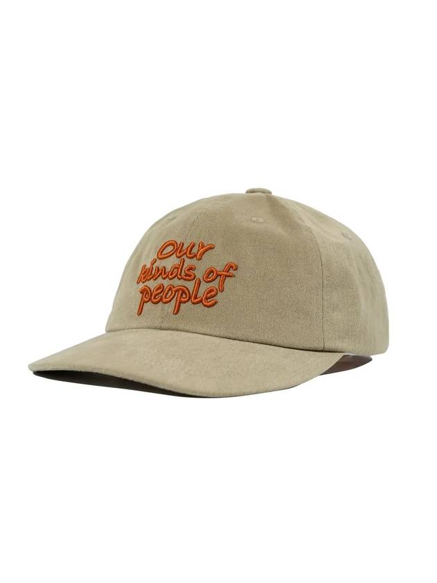 OUR OF PEOPLE CAP KHAKI - KINDS - BALAAN 2