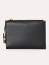 Extra Calfskin Half Wallet Black - LORO PIANA - BALAAN 2