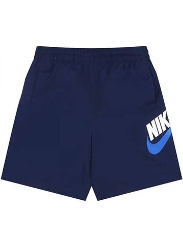 Junior Shorts NSW Woven FN8756 410 Domestic Product GQN124072398278 - NIKE - BALAAN 1