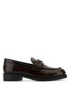 Women's Leather Loafers Brown - PRADA - BALAAN 2